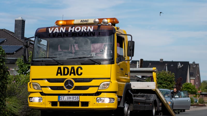 Abschleppservice bei Van Horn Greven, Eindruck aus dem Einsatz
